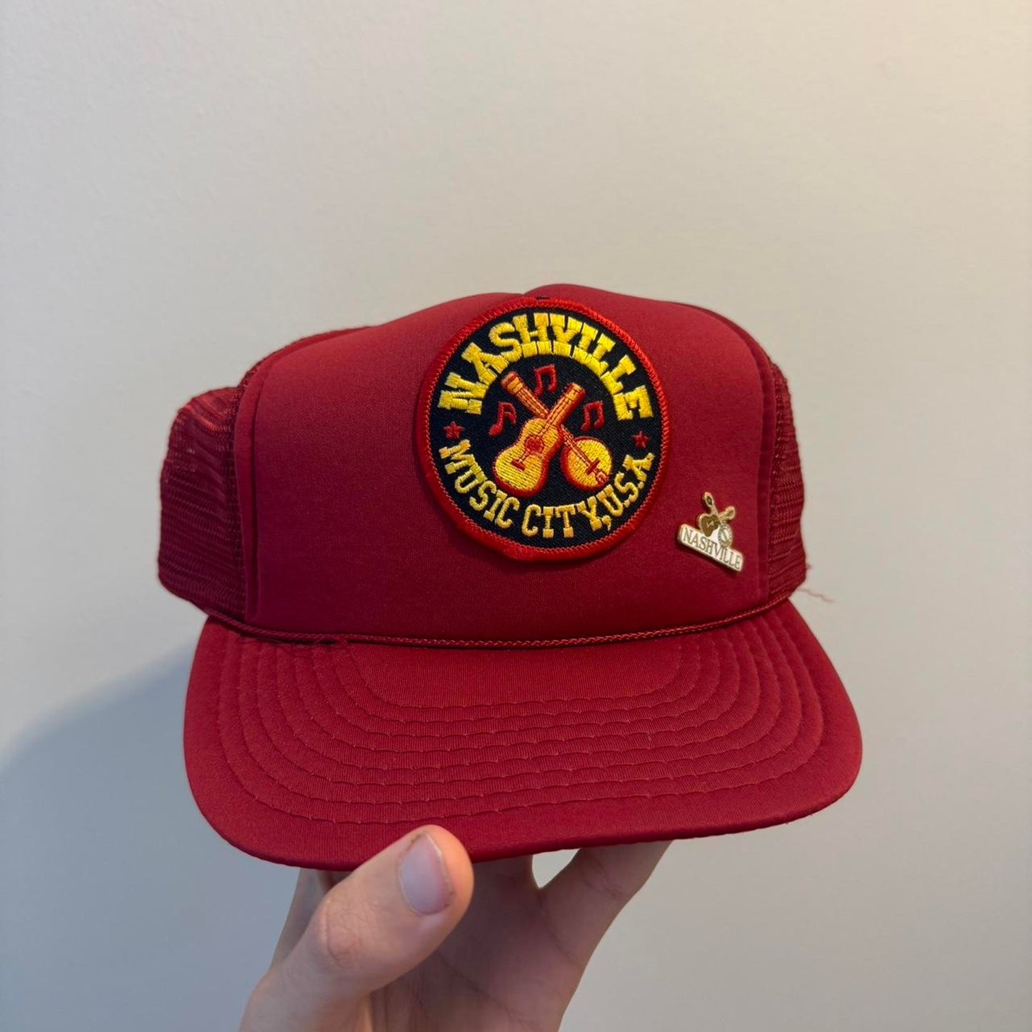 Nashville tn vintage trucker hat