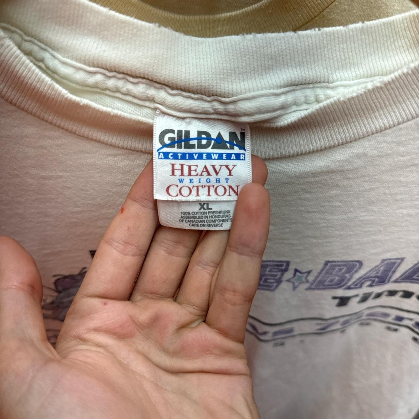 Charlotte hornets promotional tee vs 76ers