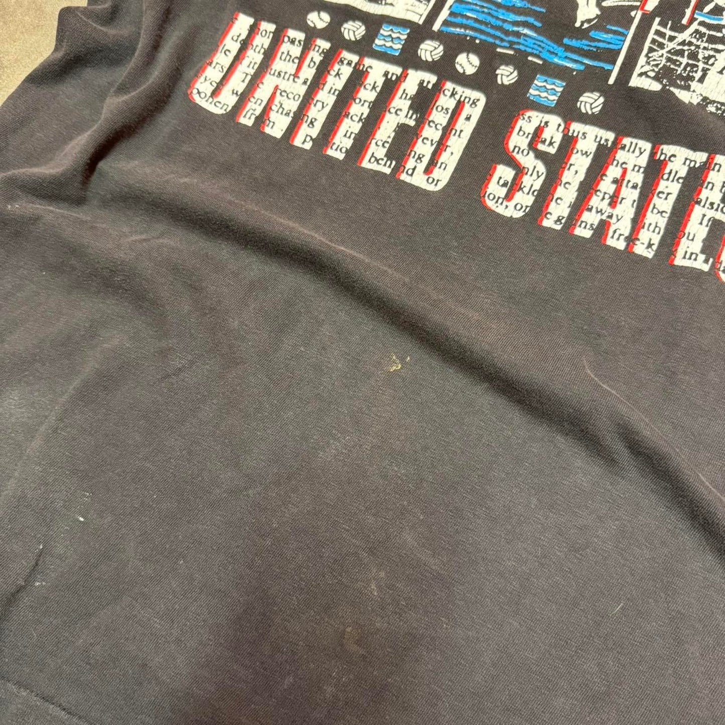United states olympic tee oneita