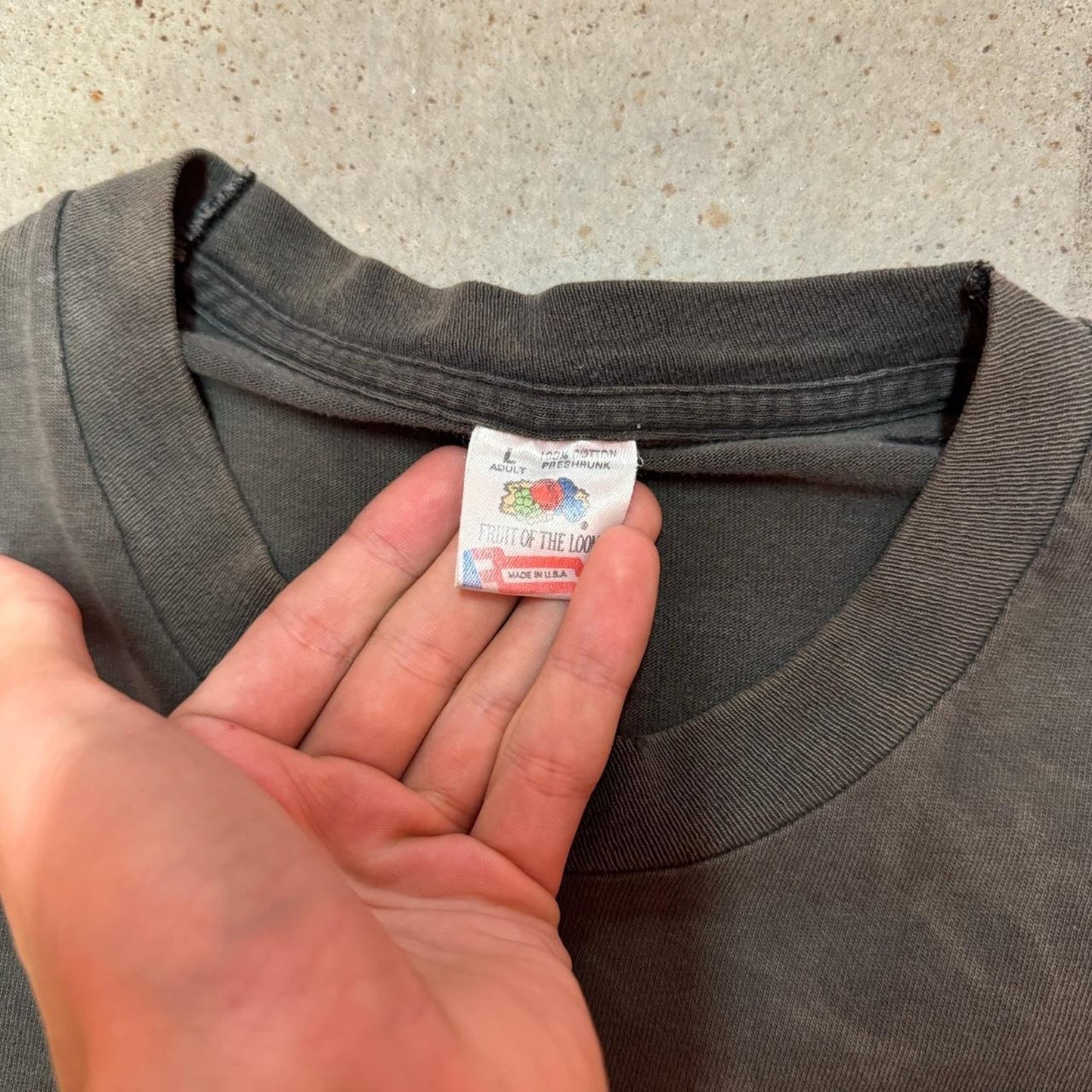 Vintage western racing tee holes