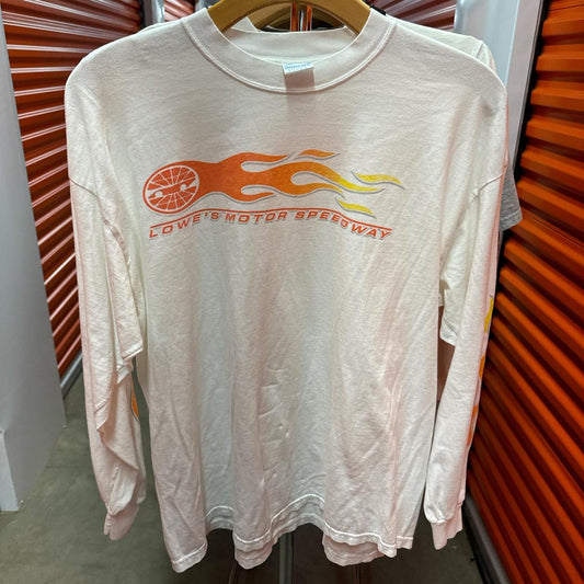 Y2k long sleeve flame tee