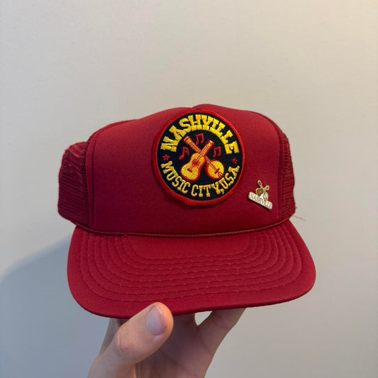 Nashville tn vintage trucker hat