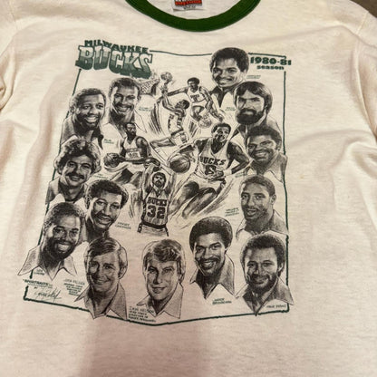 1980 milwaukee bucks vintage in