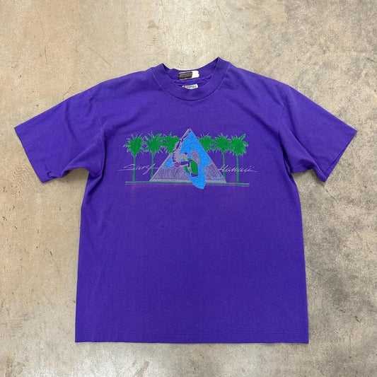 80s vintage hawaii surf tee