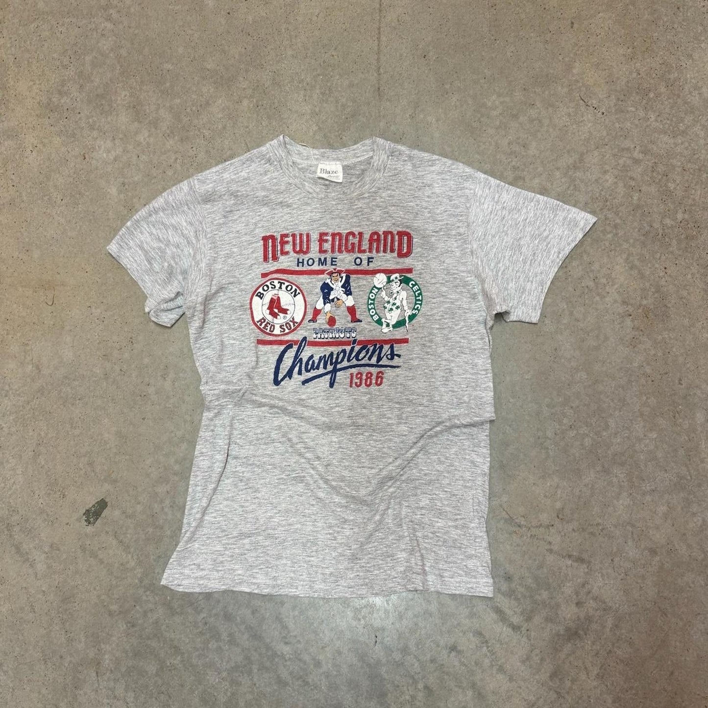 Boston sports vintage tee boston