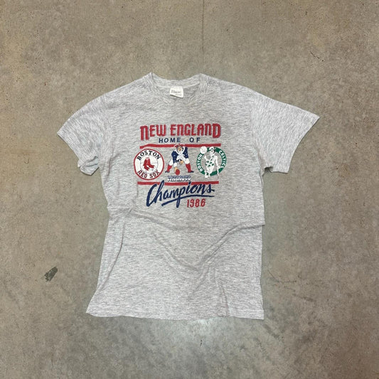 Boston sports vintage tee boston