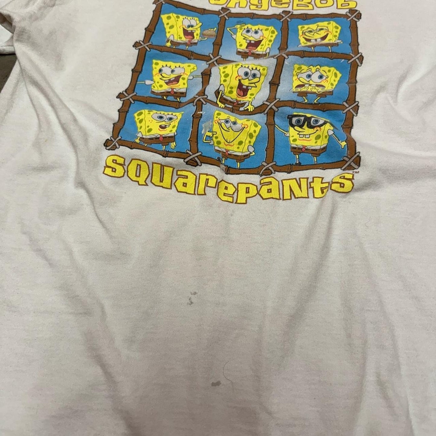 Many faces of spongebob squarepants