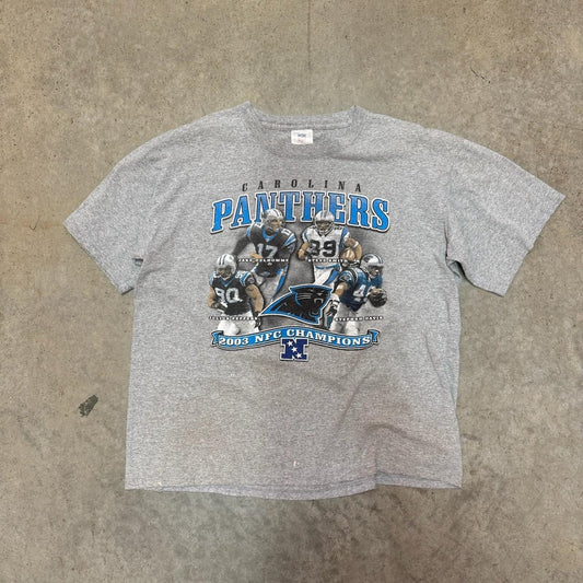 2003 panthers nfc champs tee