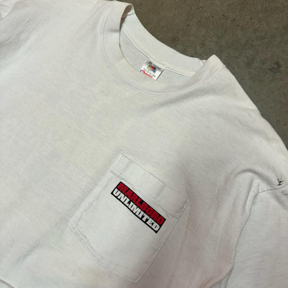 Vintage marlboro tee damage shown