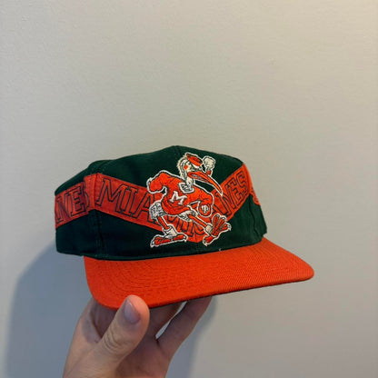 Miami hurricanes vintage hat 2
