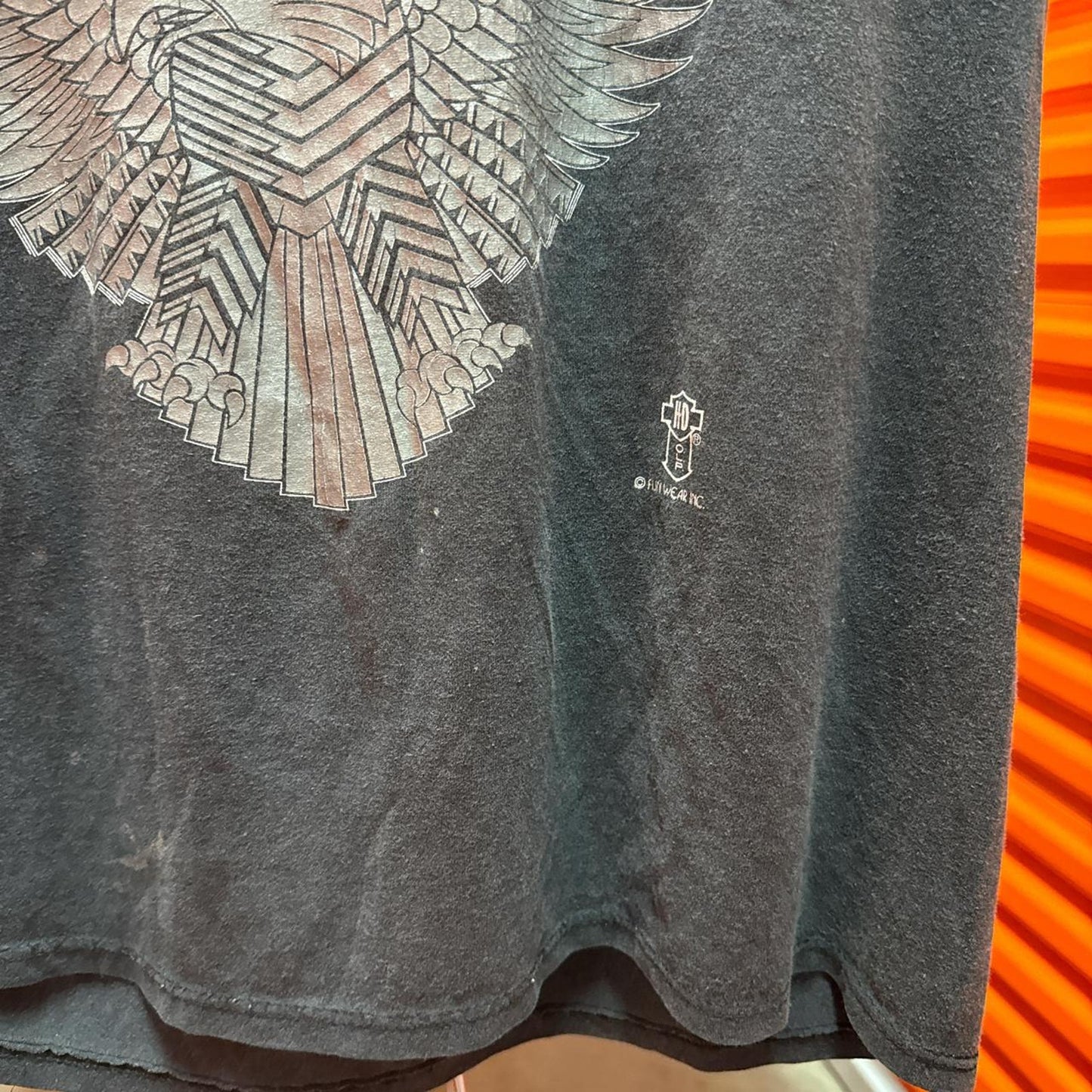 Old school harley tee