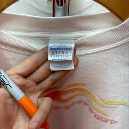 Y2k long sleeve flame tee