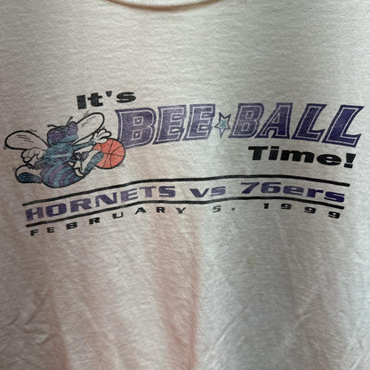 Charlotte hornets promotional tee vs 76ers