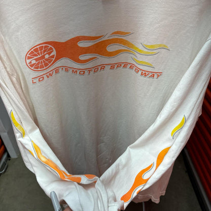 Y2k long sleeve flame tee