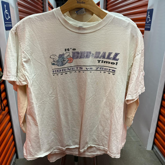 Charlotte hornets promotional tee vs 76ers