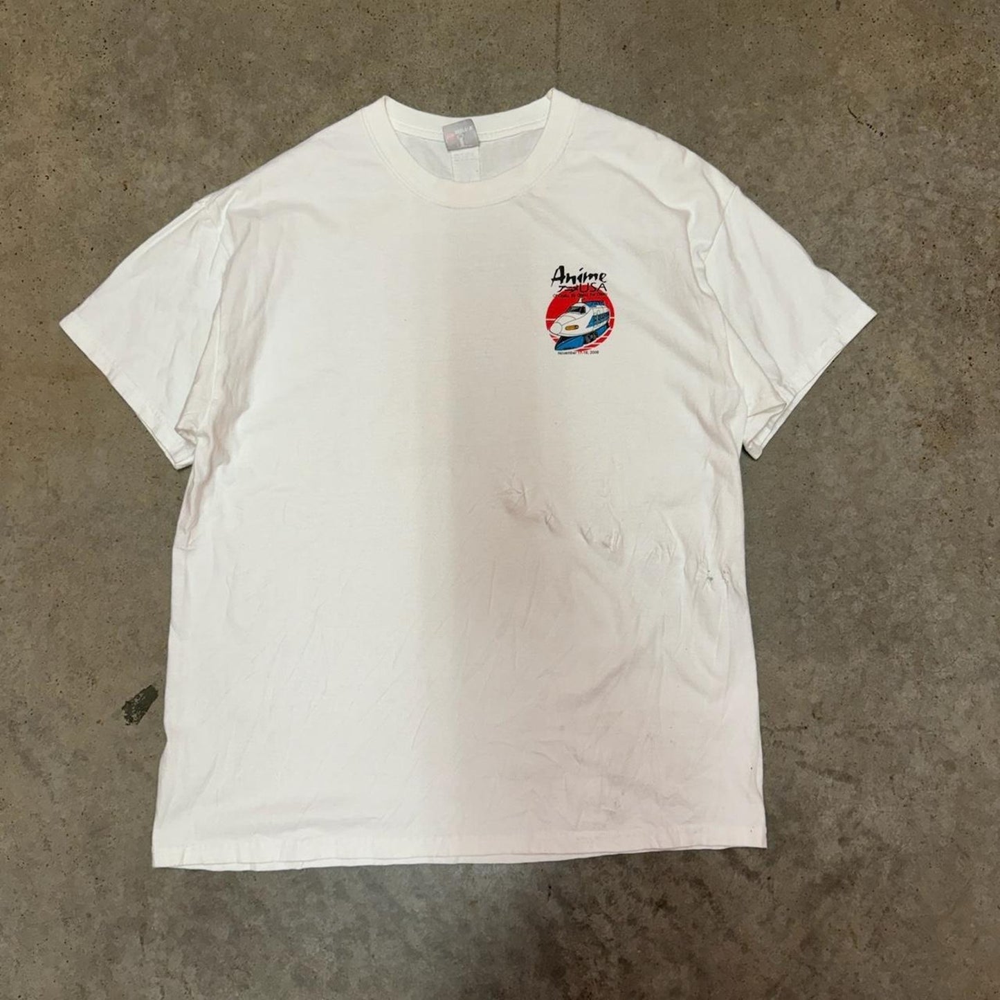 Anime usa tee damage shown