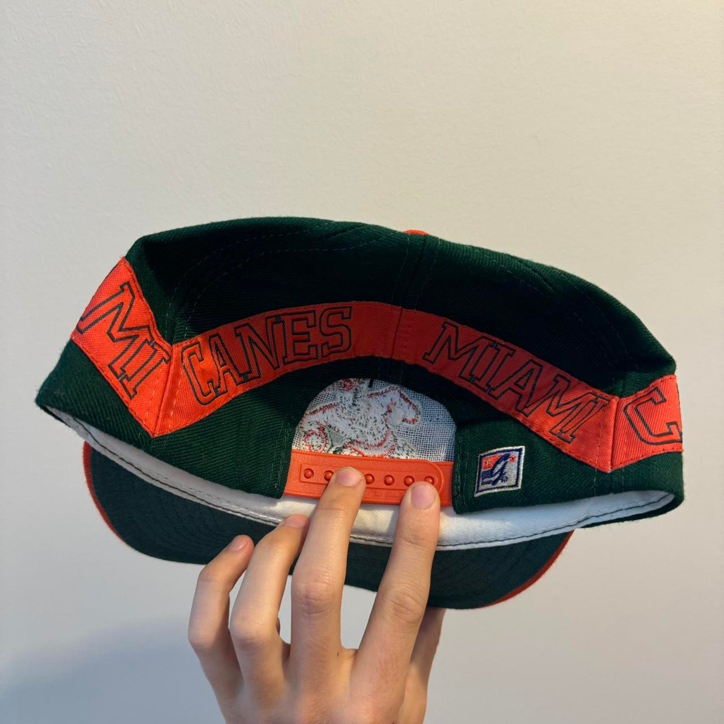 Miami hurricanes vintage hat 2